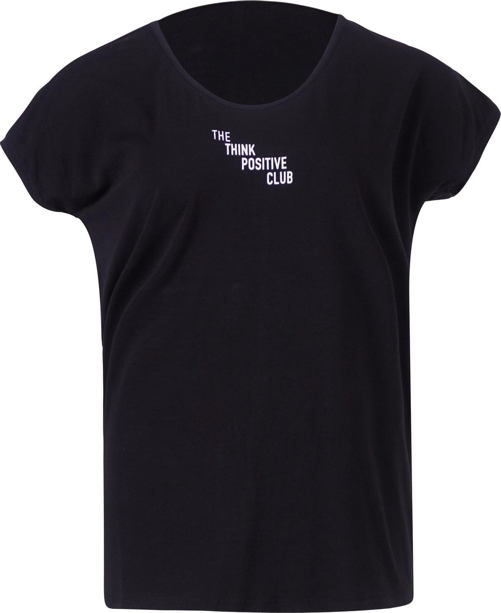 Berri Ondoorzichtig Wonder Penn & Ink T-shirt met print zwart/wit dames maat L | bol.com