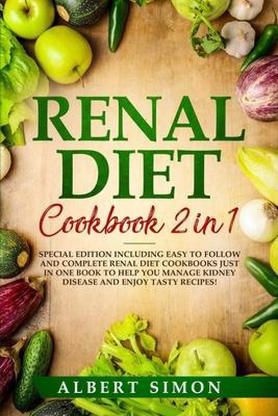 Renal Diet Cookbook 2 in 1 - cover