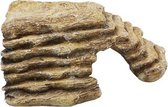 Komodo hoektrap met uitsparing zand - small - 1 stuks