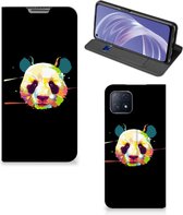 Hoesje ontwerpen OPPO A73 5G Telefoontas Sinterklaas Cadeautje Panda Color