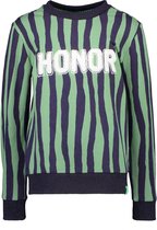 B.Nosy Sweater Zebra Groen, maat 146-152