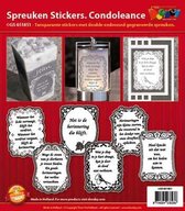 Doodey - Double Embossed Transparant Stickers Silver