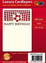 Doodey - Oplegkaarten - Verjaardag Voetbal
