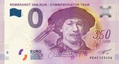 0 Euro Biljet 2019 - Rembrandt Zelfportret