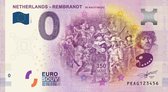 0 Euro Biljet 2019 - Rembrandt - De Nachtwacht