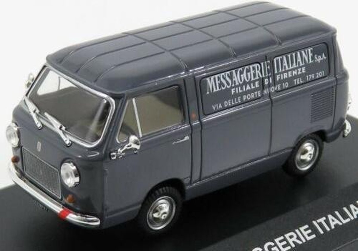 Fiat 850T Van Messaggerie Italiane 1965 Grey