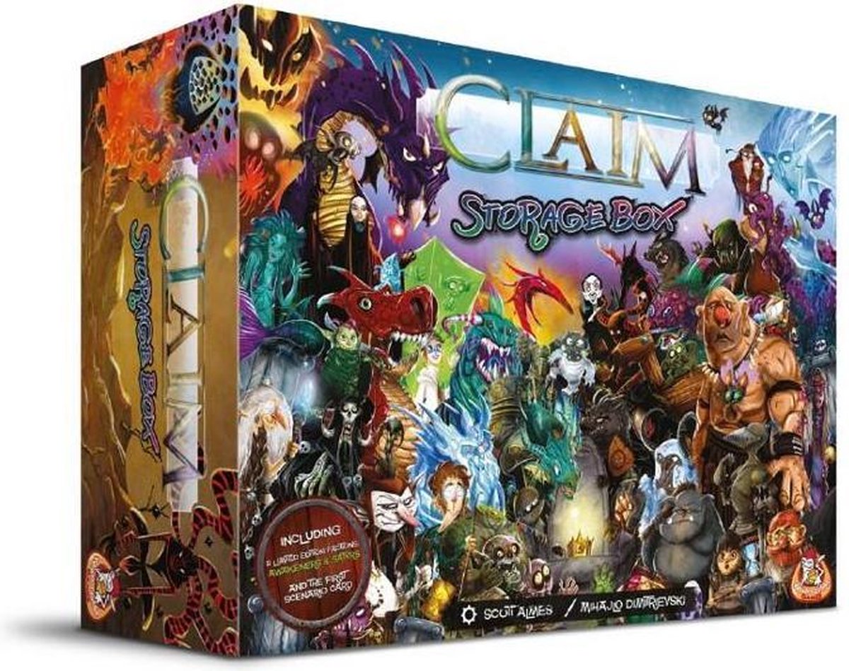 White Goblin Games Claim Storage Box – opbergdoos voor 60+ facties thumbnail 2