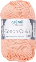 Gründl Cotton Quick Uni | Abrikoos | 5 bollen | kleur: 134