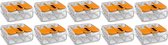 WAGO - Set de pinces à souder 10 pièces - 3 pôles avec pinces - Oranje