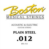 Snaar elektrische/akoestische gitaar Boston BPL-012 Steel .012