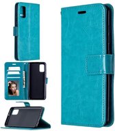 Portemonnee Book Case Hoesje Geschikt voor: Samsung Galaxy A42 5G turquoise