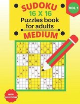 medium Sudoku 16 X 16 Puzzles - volume 1