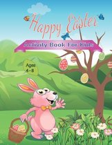 Happy Easter Activity Book for Kids Ages 4-8