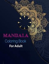 Mandala Coloring Book For Adult