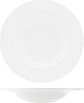 Circulo Wit Diep Bord - Ø 26cm