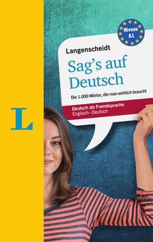 Langenscheidt Sag's Auf Deutsch - cover