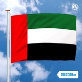 Vlag Verenigde Arabische Emiraten 200x300cm