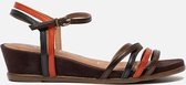 Tamaris Sandalen met sleehak bruin - Maat 38
