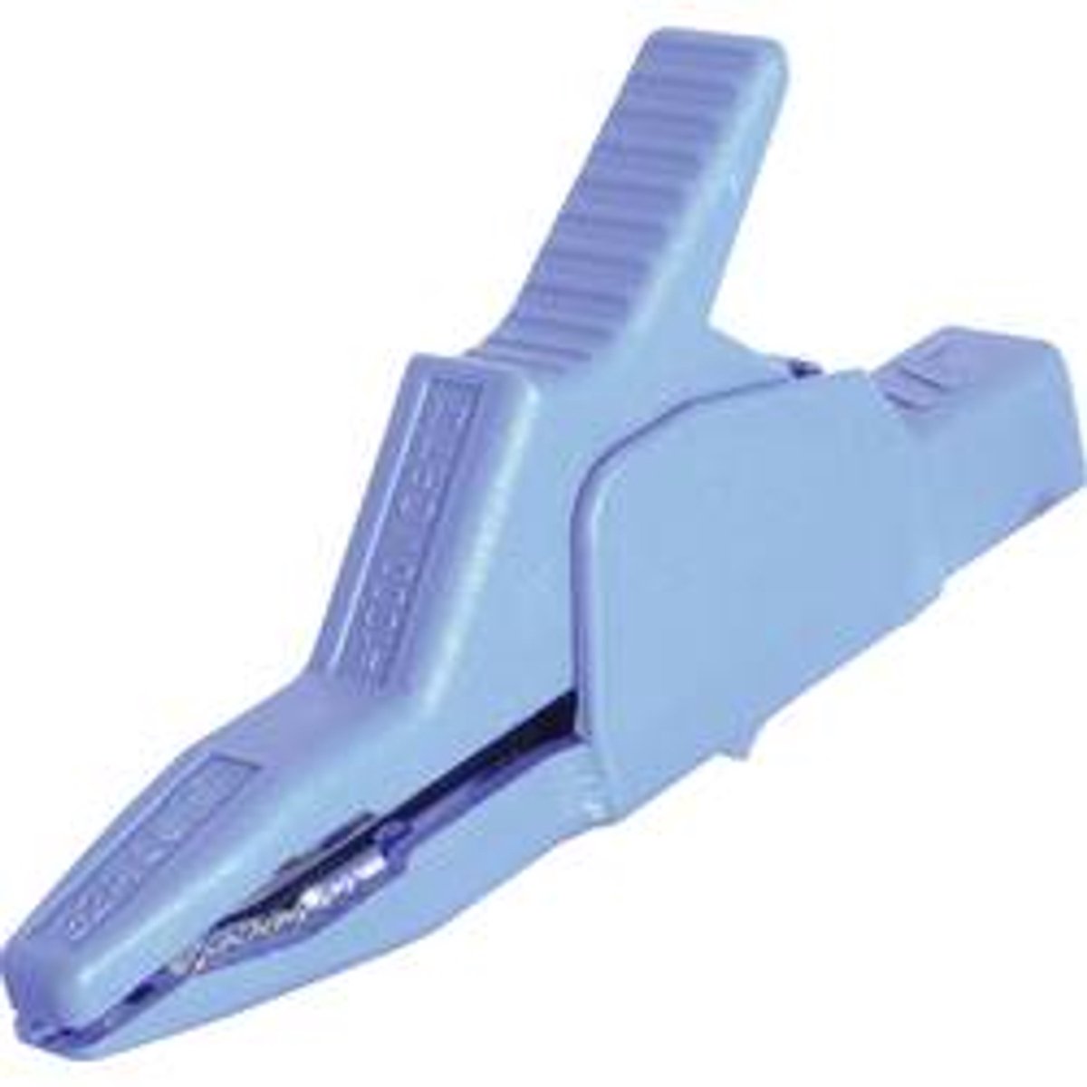 SKS Hirschmann AK 2 B 2540 I bl Veiligheids-krokodilklem Steekaansluiting 4 mm CAT II 1000 V Blauw