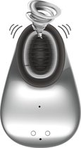 Hands - free Suction & Vibration Toy - Silver - Clit & Nipple Suckers - Design Vibrators