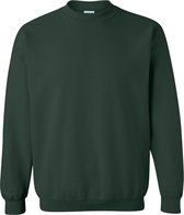 Gildan Zware Blend Unisex Adult Crewneck Sweatshirt voor volwassenen (Bosgroen)