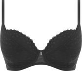 Freya FREYA SIGNATURE UW Padded Plunge Bra Vrouwen Beha - BLACK - Maat 85G