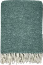 Easy green double face recycled wool throw