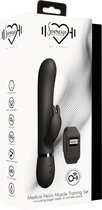 Kegel Rabbit - Black - Silicone Vibrators - Rabbit Vibrators - Design Vibrators - Happy Easter!