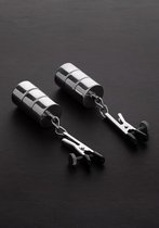 2 Adjustable Nipple Clamps+Changable Weights - Clamps