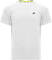 LXURY Comp T-Shirt Wit Maat XL - Heren - Fitness kleding - Sportshirt - Fitness T-Shirt