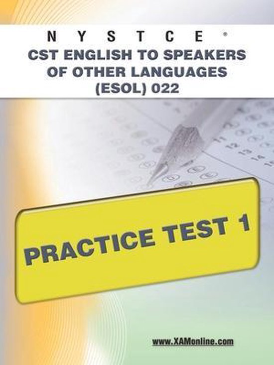 Nystce Cst English to Speakers of Other Languages Esol 022 P ... - cover