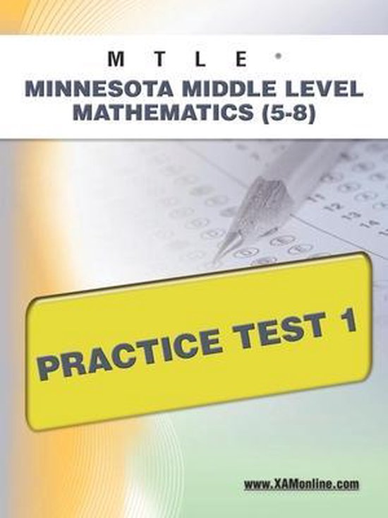 MTLE Minnesota Middle Level Mathematics (5-8) Practice Test  ... - cover