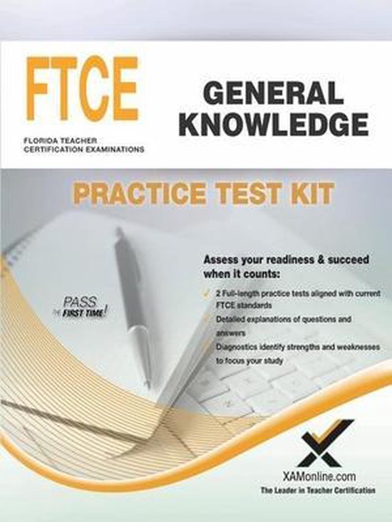 FTCE General Knowledge Practice Test Kit - cover