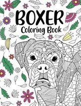 Boxer Dog Coloring Book