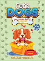 Cutie Dogs Coloring Book for Kids