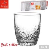 Bormioli Dedalo - Whiskyglas 26 cl set / 3