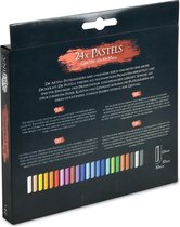 Artina Pasteo Pastelkrijt voor volwassenen - Set van 24 Stuks Zachte Krijtstiften - Fijne Pastelpotloden van zachte Krijt