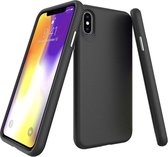 Apple iPhone X - XS Back Cover - Zwart - Shockproof Bumper