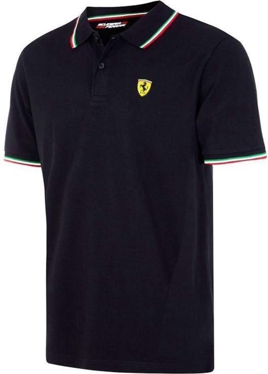Scuderia Ferrari Polo Tricolore-4 M - T-shirt / Polo