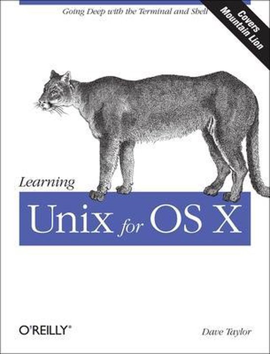 Learning Unix For Os X Mountain Lion - cover