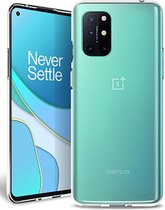 OnePlus 8T hoesje siliconen case transparant hoesjes cover hoes