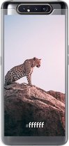 Samsung Galaxy A80 Hoesje Transparant TPU Case - Leopard #ffffff