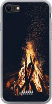 6F hoesje - geschikt voor iPhone 8 - Transparant TPU Case - Bonfire #ffffff