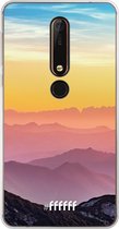 Nokia X6 (2018) Hoesje Transparant TPU Case - Golden Hour #ffffff