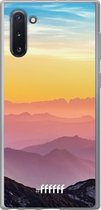 Samsung Galaxy Note 10 Hoesje Transparant TPU Case - Golden Hour #ffffff