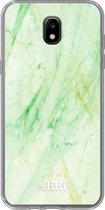 Samsung Galaxy J5 (2017) Hoesje Transparant TPU Case - Pistachio Marble #ffffff