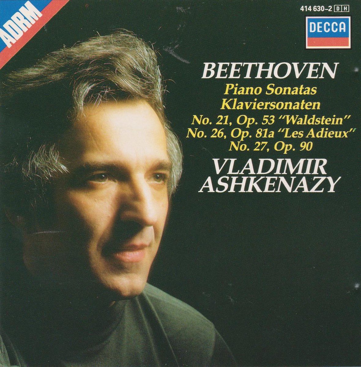 Vladimir Ashkenazy– Beethoven: Piano Sonatas Nos. 21, 26 & 27