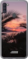 Samsung Galaxy A11 Hoesje Transparant TPU Case - Pretty Sunset #ffffff