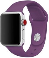 bandje geschikt voor Apple Watch Bandje / bandje geschikt voor Apple Watch Band / iWatch bandje / Series 1 2 3 4 5 6 SE / Sport / Siliconen / Armband / Roestvrij / 42 mm / 44 mm /