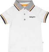 Ducky Beau Jongen Polo White - Maat 68